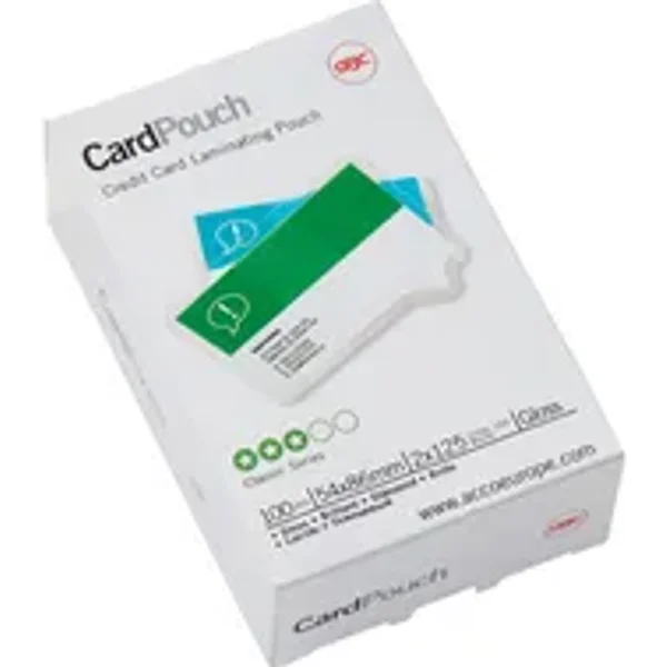 GBC® Laminierfolie Card™Pouch 54 x 86 mm (B x H)
