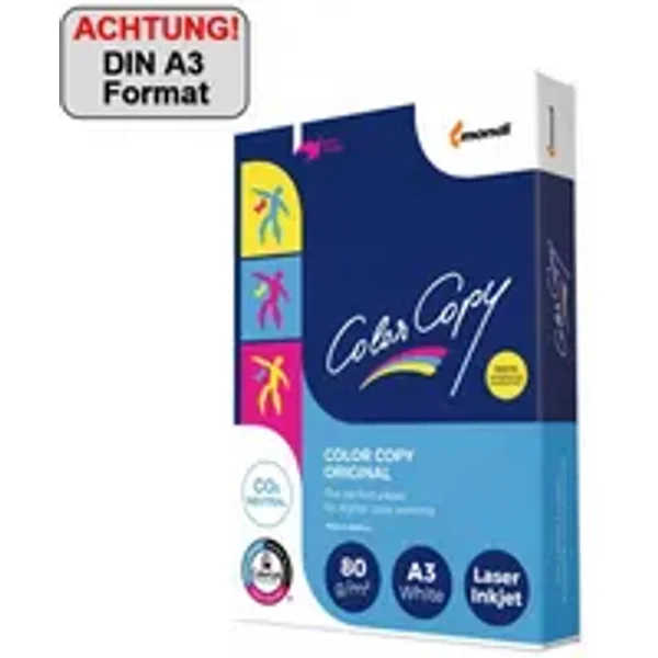 Color Copy Kopierpapier DIN A3 80 g/m² 500 Bl./Pack.