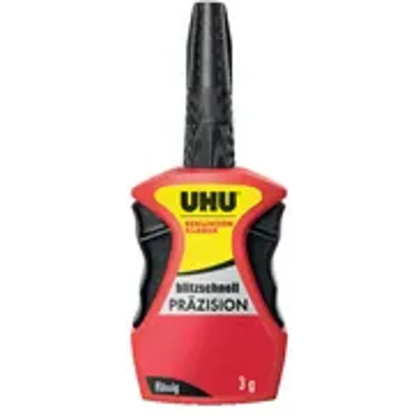 UHU® Sekundenkleber blitzschnell PRÄZISION