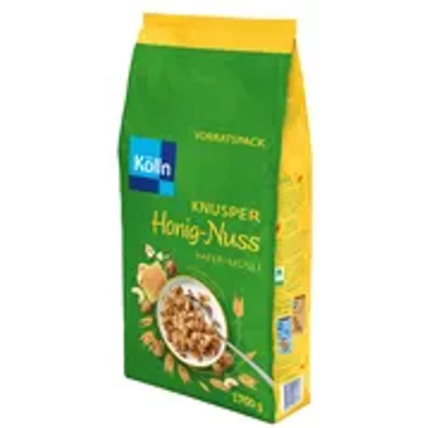 Kölln Müsli Honig-Nuss 4 x 1.700 g/Pack.