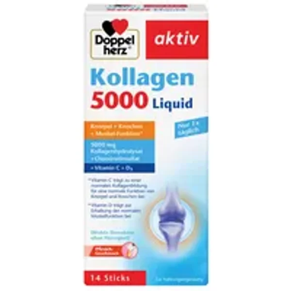 Doppelherz Nahrungsergänzungsmittel aktiv Kollagen 5000