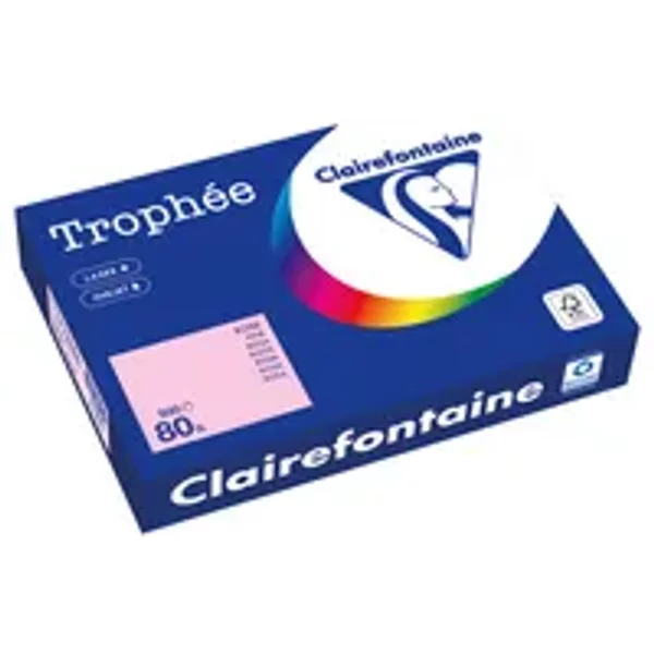 Clairefontaine Kopierpapier Trophée Color DIN A4 80 g/m² 500 Bl./Pack.