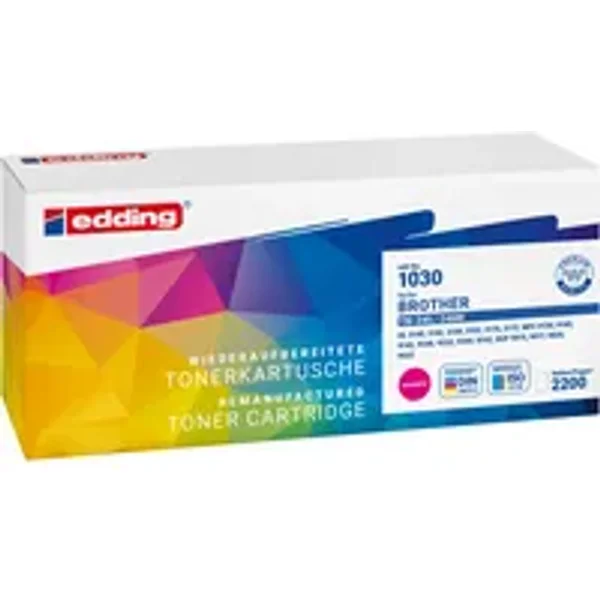 edding Toner Kompatibel mit Brother TN-245M magenta