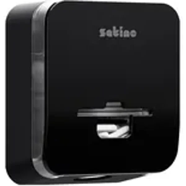 Satino by WEPA Tampon- und Bindenspender FemCare schwarz