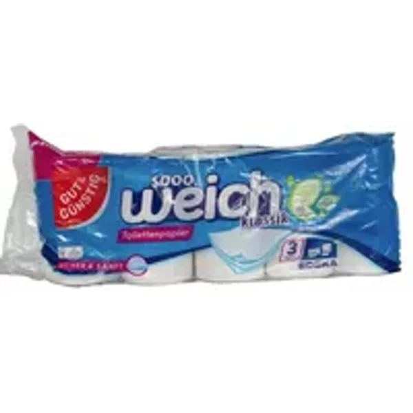 GUT & GÜNSTIG Toilettenpapier sooo weich Klassik
