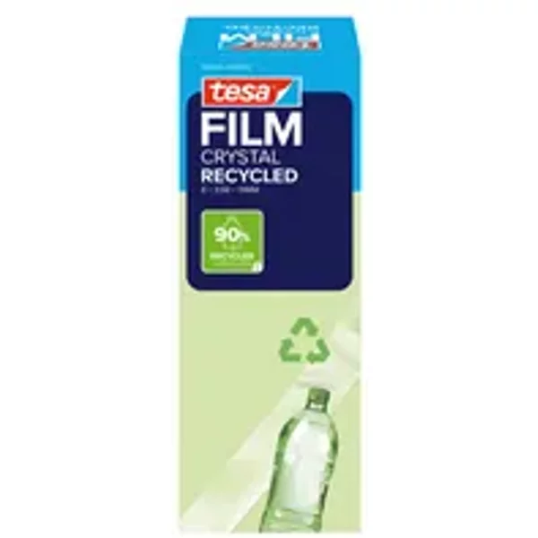 tesa® Klebefilm tesafilm® CRYSTAL RECYCLED 19 mm x 33 m (B x L) 8 St./Pack.