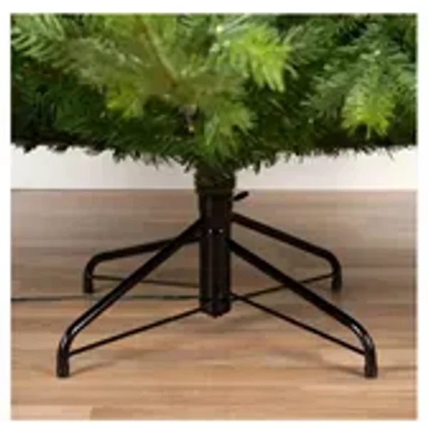 EVERLANDS Weihnachtsbaum Grandis Fir mit Beleuchtung 111 x 150 cm (Ø x H)
