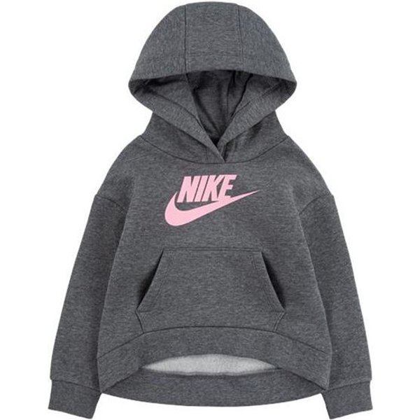 Sweat Nike Club Fleece Hig Low Grey