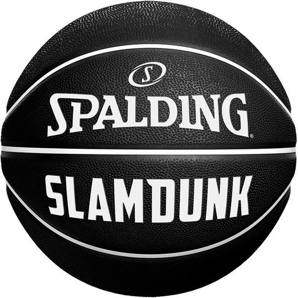 Basketball Spalding Slam Dunk Sz.7 Noir Blanc-image