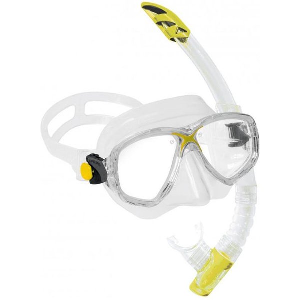 Kit de snorkel Cressi Sub Marea VIP Jaune (Marea + Gamma)