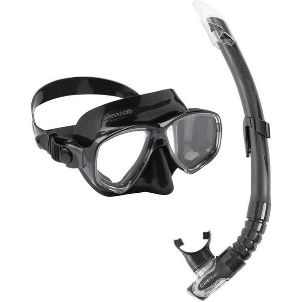 Kit de snorkel Cressi Sub Marea VIP Dark Noir (Marea + Gamma)