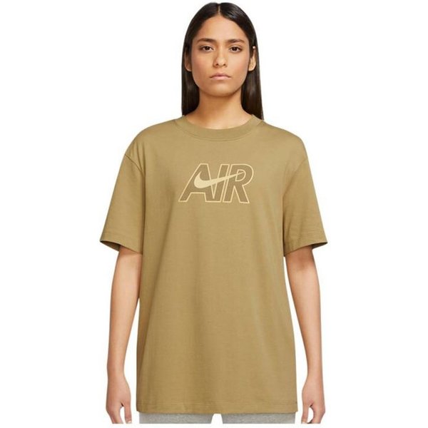 T-shirt Nike Femme manches courtes Sportswear Brown