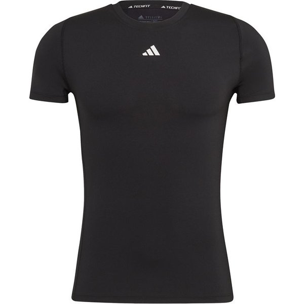 T-Shirt Adidas Homme Techfit Training Noir-image