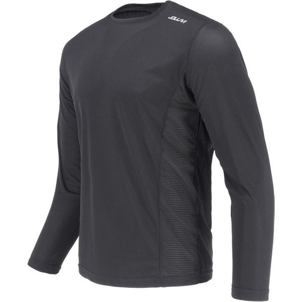 T-Shirt Fitness Joluvi Noir De Duplex Long Homme-image