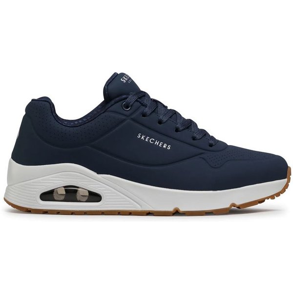 ChaussuresSkechers Uno - Stand On Air Homme Navy Durabuck/Trim