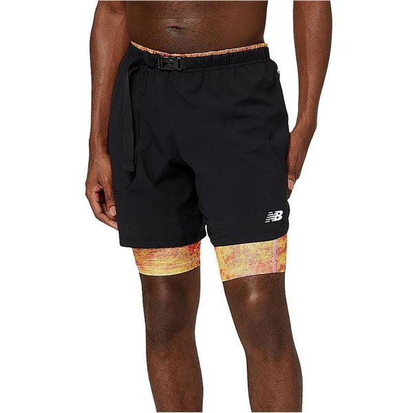 Pantalons trail New Balance de Impact Run 2 en 1 Homme