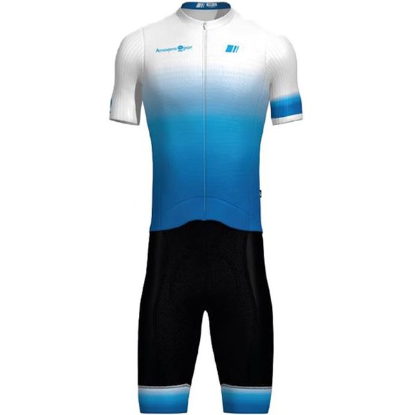 Culotte de cyclisme Gsport Aero Bleu Homme