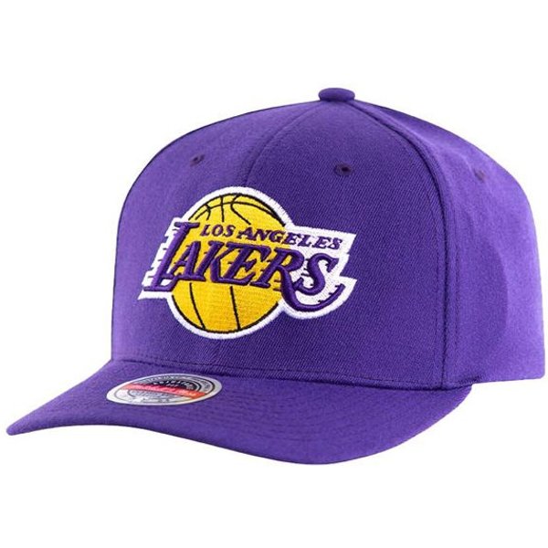 Casquette Basket-Ball De Mitchell & Ness Los Angeles Lakers Purpl-image