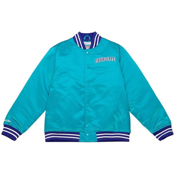 Veste Mitchell & Ness Charlotte Hornets Bleu Homme