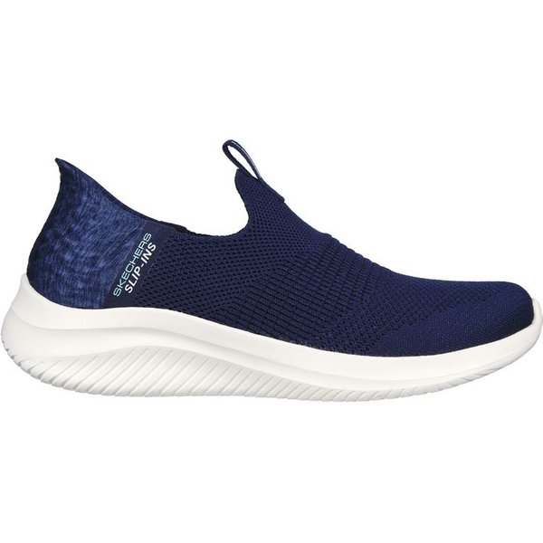 Chaussures Skechers Ultra Flex 3.0M - Sm Slip-Ins Femme Marine Tricot/Jersey/Finition