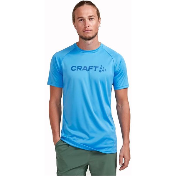 T-shirt Running Homme par Craft Core Essence Logo Zenith