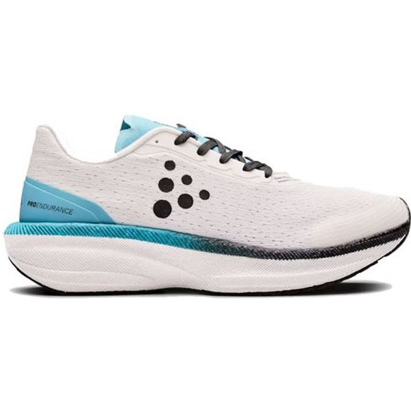 Chaussures de Running Craft Pro Endur Distance Homme Blanc-Aqu