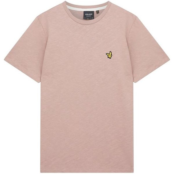 Lyle & Scott V1-Slub T-Shirt Homme Rose
