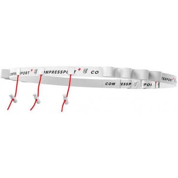 Compressport Race White Salt Carrier Belt