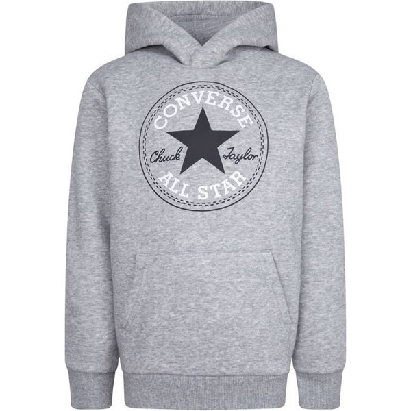 Sweatshirt Converse Fleece Chuck Taylor Patch Core Pullover Grey-image