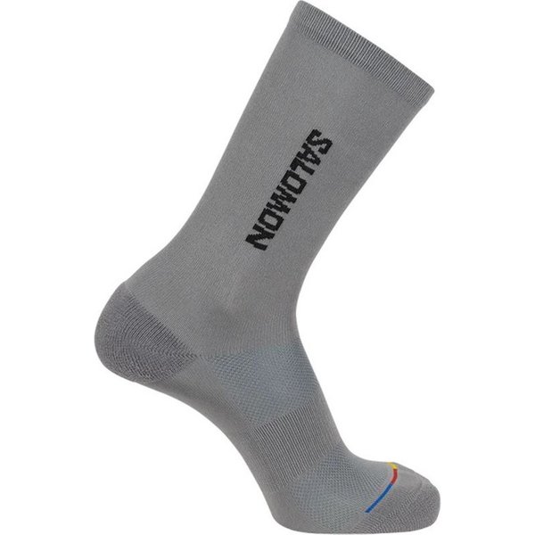 Chaussettes de Running Salomon 365 Crew Grey
