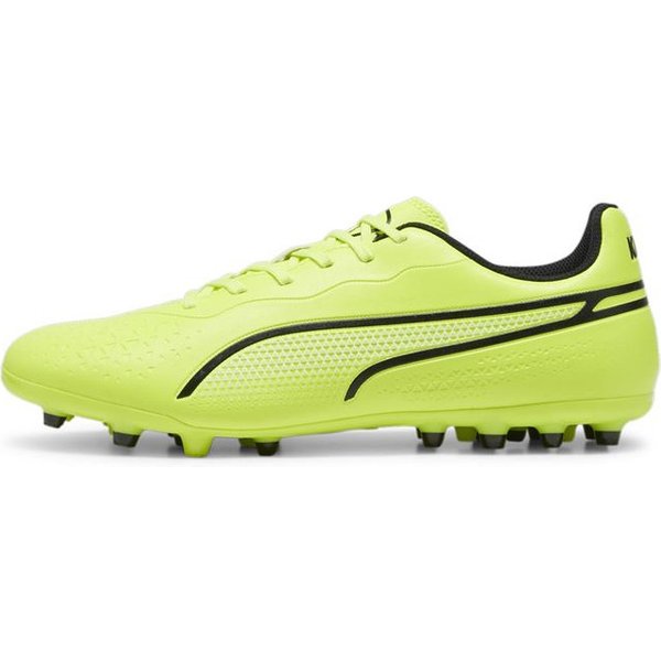 Bottes de football Puma King Match MG Lima/Noir