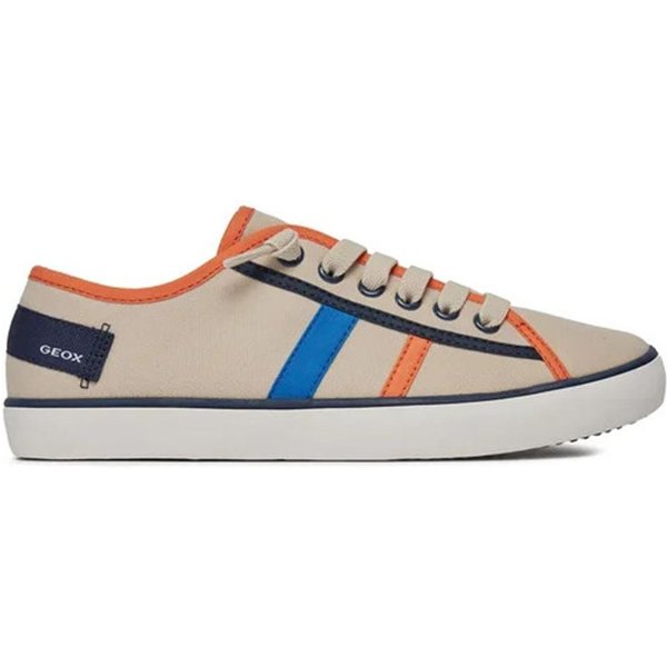 Chaussures Geox Gisli Enfant Beige/Orange