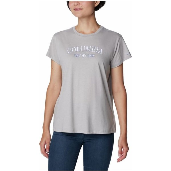 T-shirt de Montagne Columbia Trek™ Graphic Femme Gris