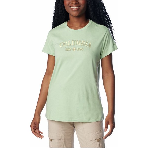 T-shirt de Montagne Columbia Trek™ Graphic Femme Green