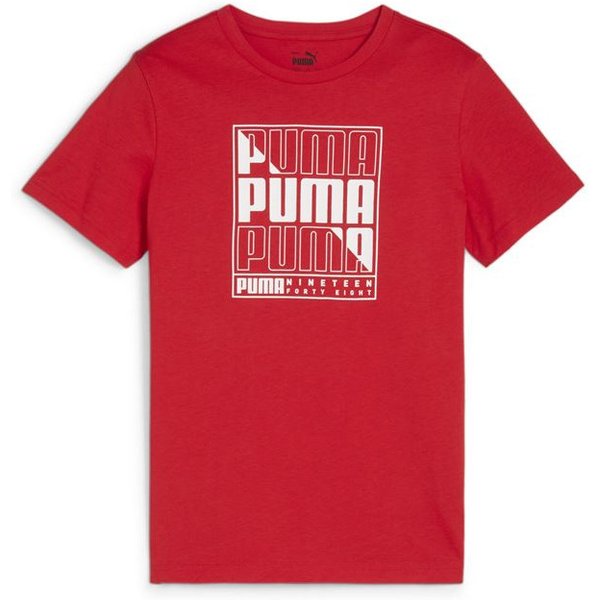 T-Shirt Puma Graphics Rouge Enfant-image