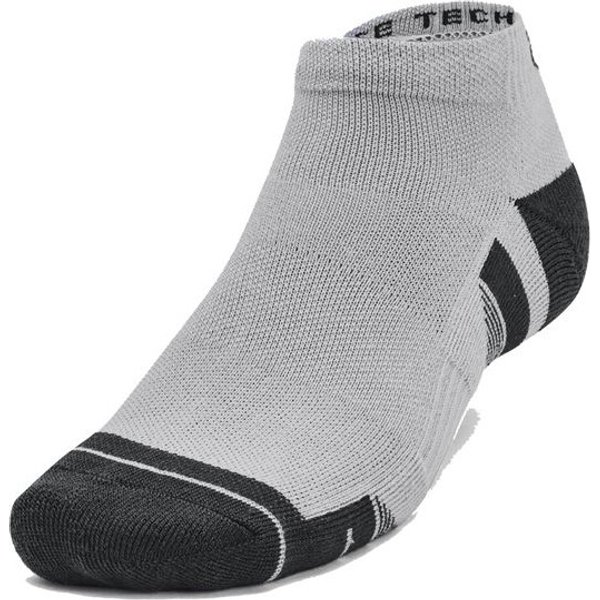 Chaussettes Fitness Under Armour By Performance Tech 3Pk Low Grey-image