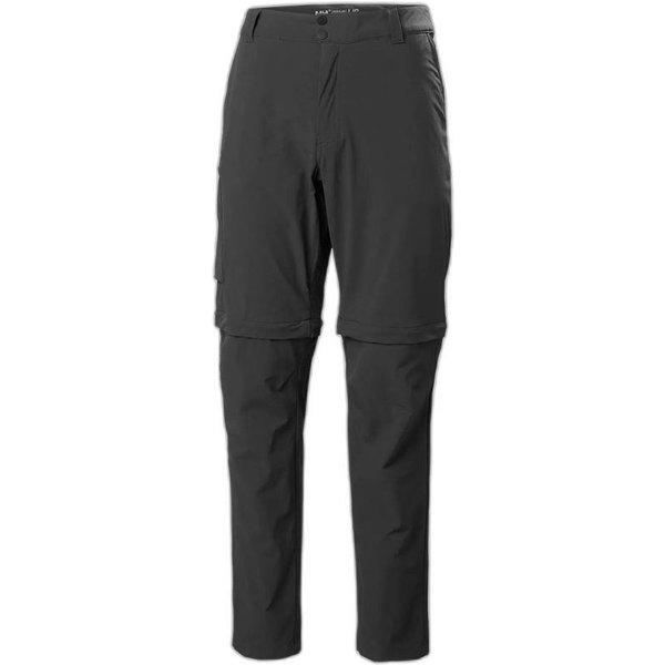 Pantalons by Montagne Helly Hansen Brono Softshell Zip Off Homme Dark Grey