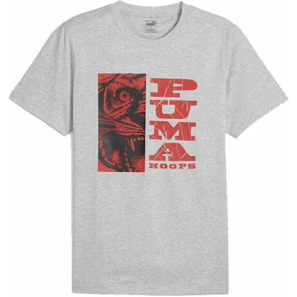 T-Shirt Basket-Ball Homme De Puma The Hooper 3 Grey-image