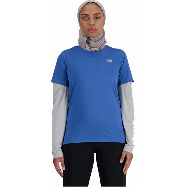 T-shirt New Balance Femme Sport Essentials Bleu