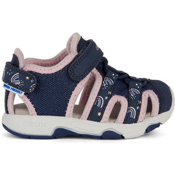 Sandales Geox Multy Fille Bleu/Rose