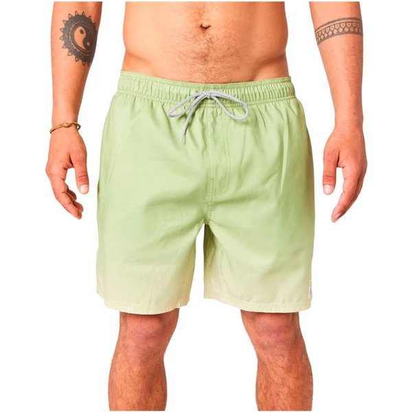 Maillot de bain de Plage et piscine Rip Curl Alcion Volley Homme Jaune vert