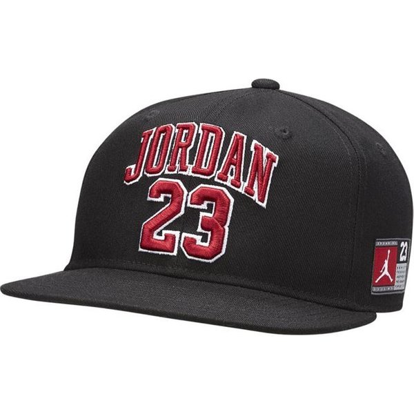 Casquette Enfant Jordan Jersey Flatbrim Noir