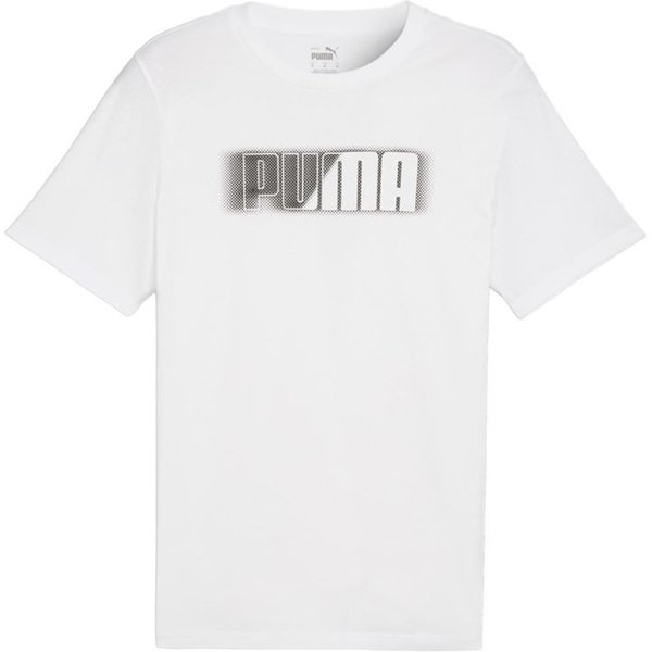 T-shirt Puma Graphics Wording Blanc Homme