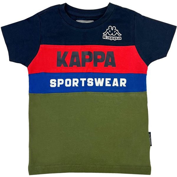 T-shirt Kappa 8036M00058 Bleu marine Enfant