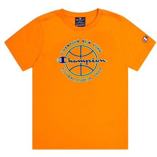 T-shirt Champion Crewneck Enfant Jaune