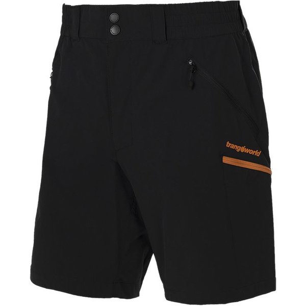 Pantalon Montagne Trangoworld Homme Short De Stuor Noir-image
