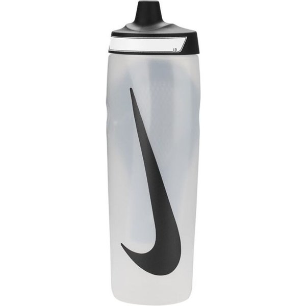 Bouteille de Fitness Nike Refuel Grip 24 Oz White