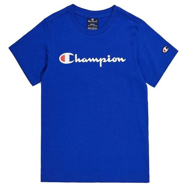 T-Shirt Champion Crewneck Enfant Bleu-image