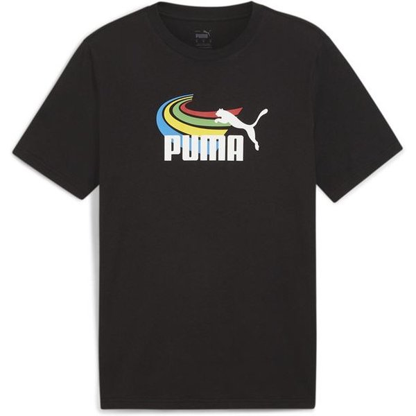 T-Shirt Puma Graphics Summer Black Homme-image