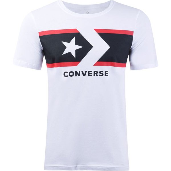Chest Stripe Star Chevron T-Shirt